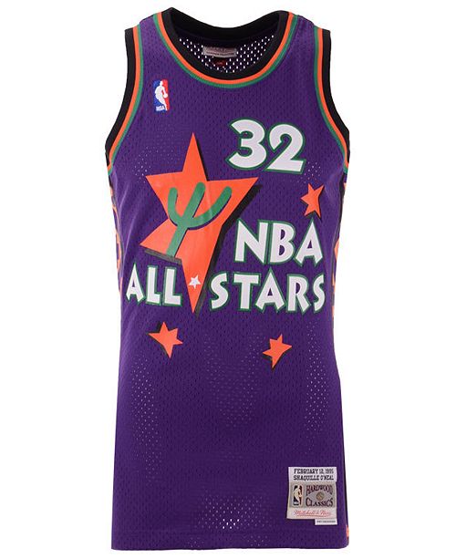 Mitchell Ness Men S Shaquille O Neal Nba All Star 1995 Swingman Jersey Reviews Sports Fan Shop By Lids Men Macy S