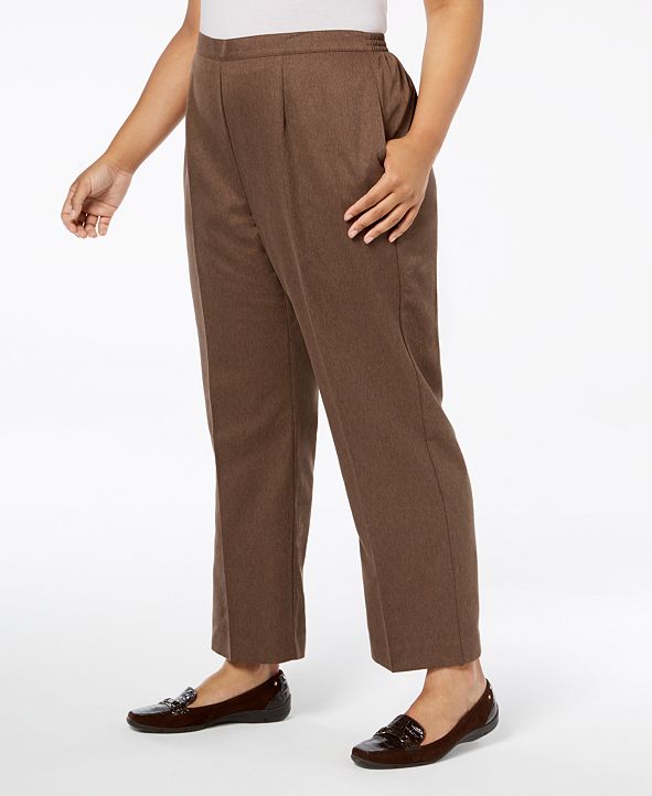 alfred dunner pull on pants