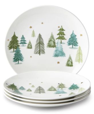 Balsam Lane Accent Plates, Set of 4