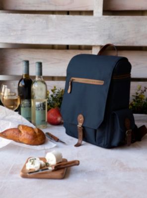 Legacy&reg; by Picnic Time Navy Moreno 3-Bottle Wine & Cheese Tote