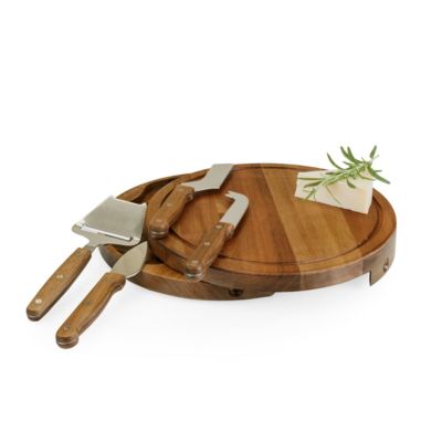 Toscana&reg; by Acacia Circo Cheese Board & Tools Set