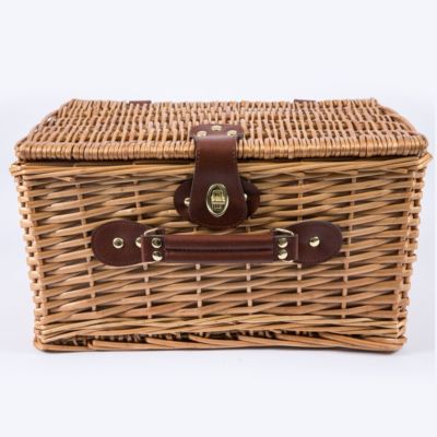 Plaid Red Catalina Picnic Basket