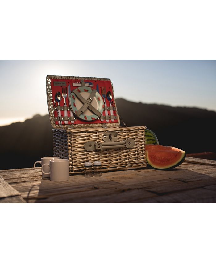 Picnic Time Watermelon Catalina Picnic Basket Macy's