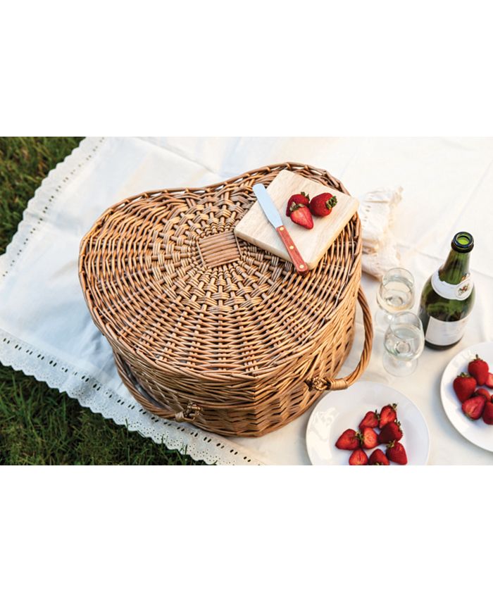 Picnic Time Heart Picnic Basket Macy's