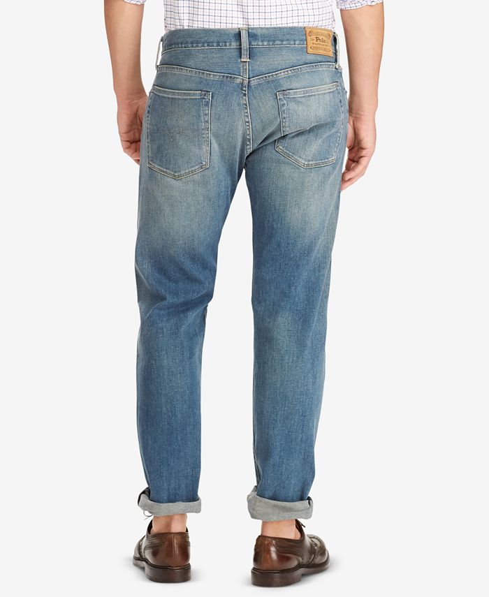 Polo Ralph Lauren Men's Big & Tall Hampton Relaxed Straight Jeans - Macy's