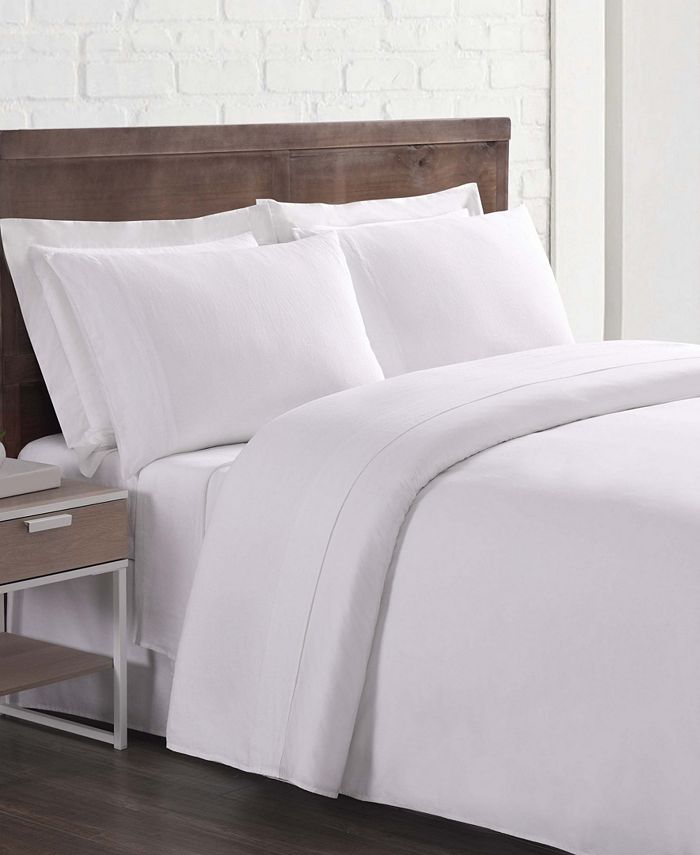 Brooklyn Loom Flax Linen California King Sheet Set Macy's