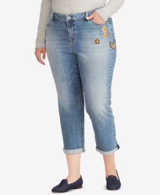 Lauren Ralph Lauren - Plus Size Premier Estate Crop Jeans