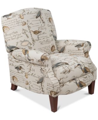Furniture - Lillette Fabric Pushback Recliner