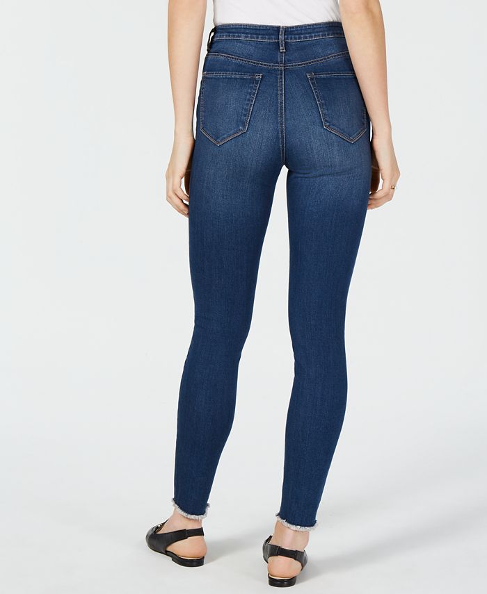 Maison Jules Fitted Button-Fly Ankle Jeans, Created for Macy's - Macy's