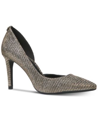 michael kors dorothy flex pump glitter