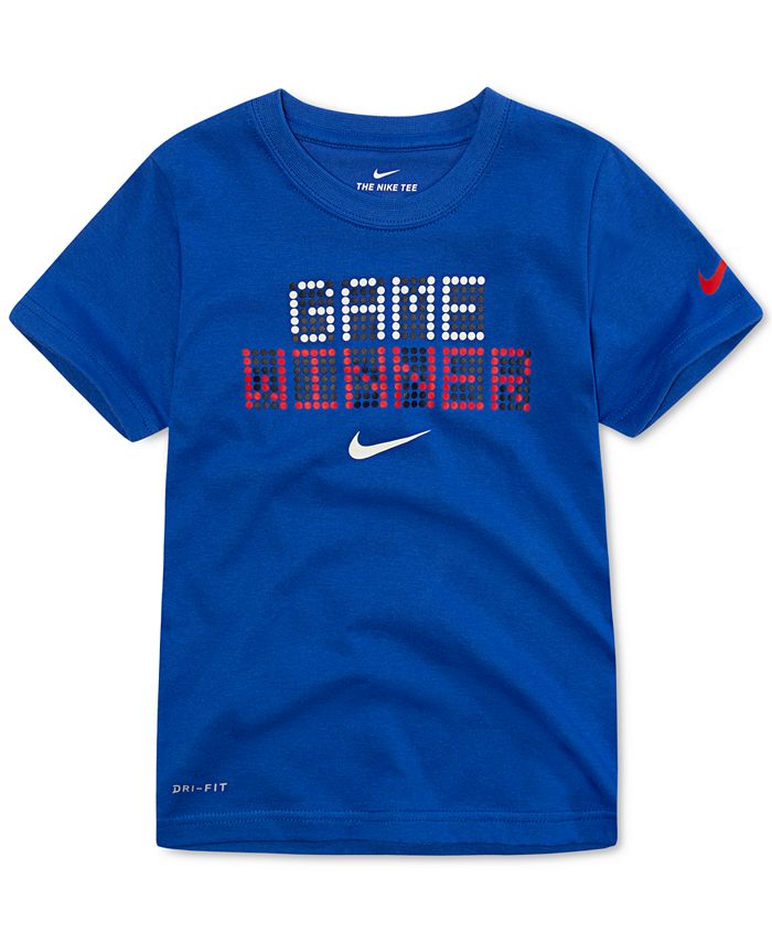 Nike Little Boys Dri-FIT Game Winner Graphic T-Shirt - Macy's