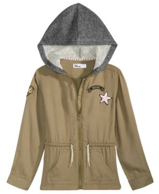 Epic Threads - Toddler Girls Hooded Utility Jacket