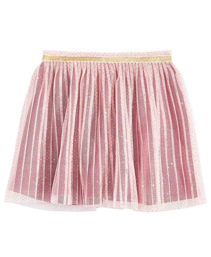 Epic Threads Toddler Girls Glitter-Tulle Pleated Skirt, Created for ...