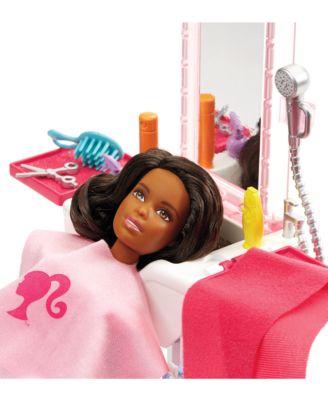 barbie salon and doll