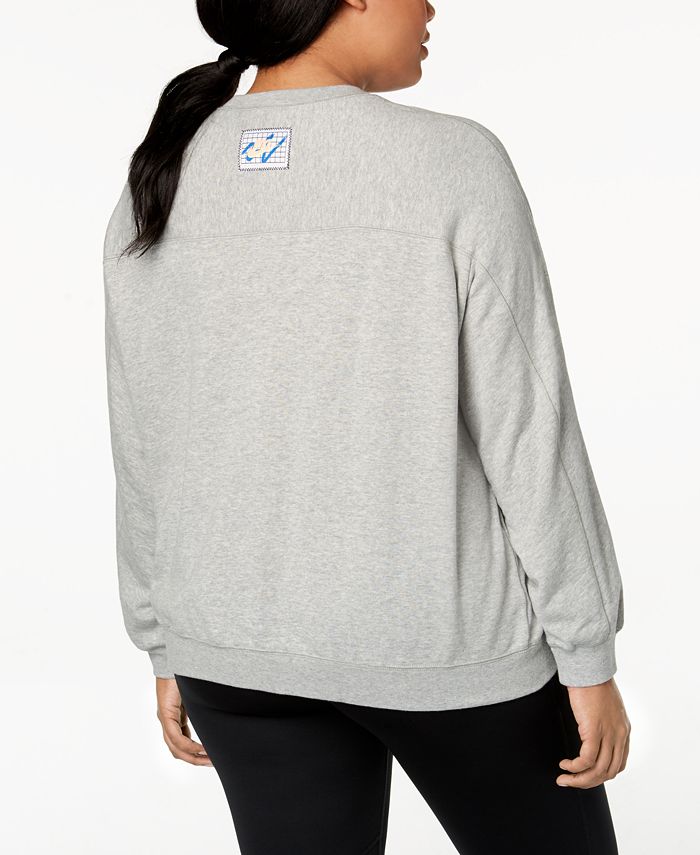 Nike Plus Size Sportswear Logo Sweatshirt - Macy's