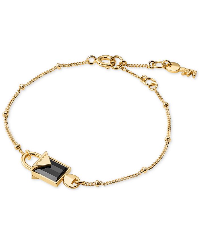 Michael Kors Women's Kors Color Semi-Precious Sterling Silver Bracelet ...