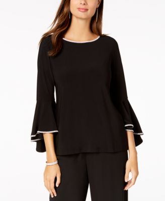 Bell sleeve tops macys on sale