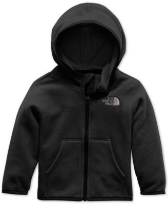 baby black zip up hoodie