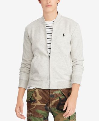 polo double knit jacket