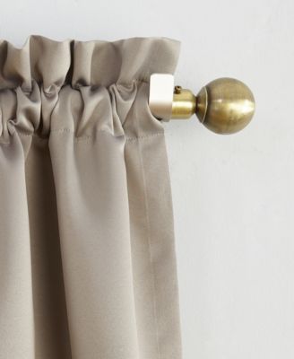 Room Darkening Rod Pocket Curtain Panel