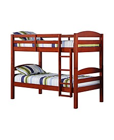 Solid Wood Twin over Twin Bunk Bed