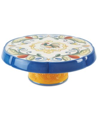 Fitz and Floyd - Ricamo Multi-Purpose Chip and Dip Serving Stand