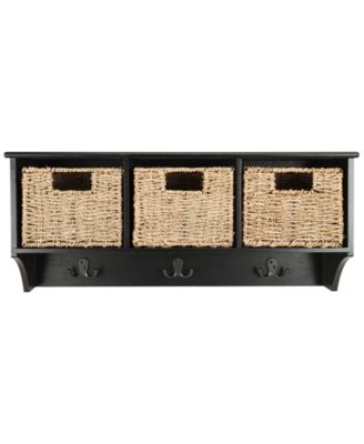 Finley Hanging 3-Basket Wall Rack