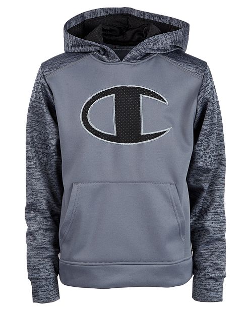 Champion Big Boys Logo Hoodie Reviews Sweaters Kids Macy S