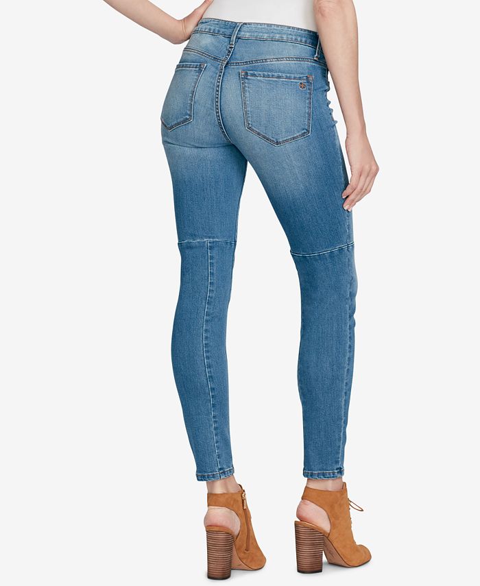 Jessica Simpson Kiss Me Super Skinny Jeans, Blanc, 42 Grande Taille Femme