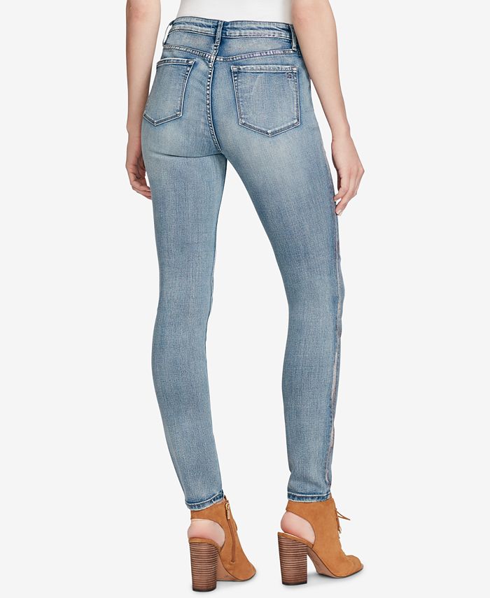 Jessica Simpson Women's Adored Curvy High-Rise Ankle Skinny Jeans - Contour Fit Denim - View #3