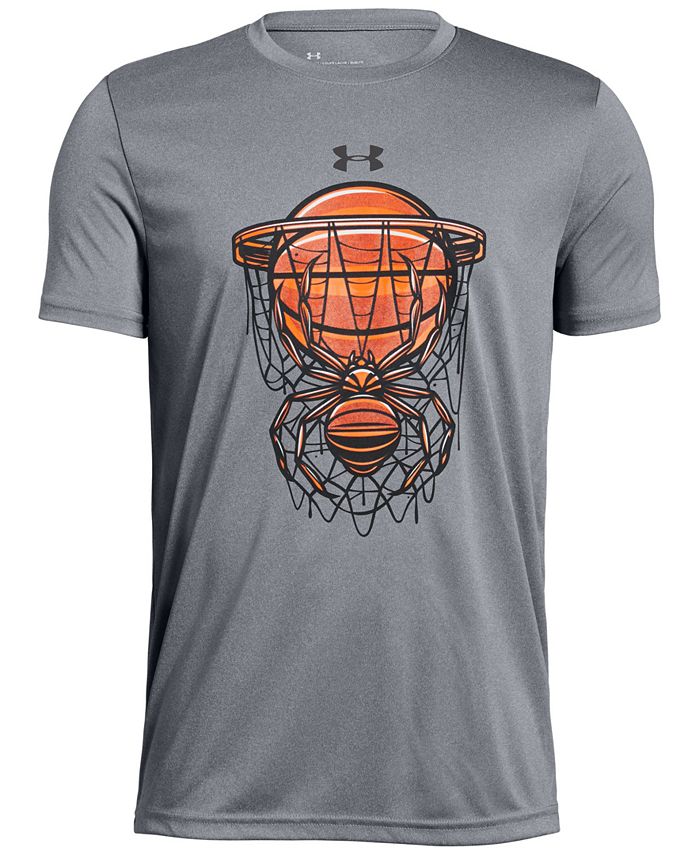 Under Armour Big Boys Basketball-Print T-Shirt - Macy's