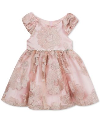 rare editions fit and flare dress