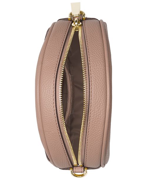 Michael Kors Pebble Leather Circle Canteen Crossbody - Handbags ...