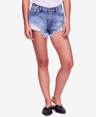 free people good vibrations shorts