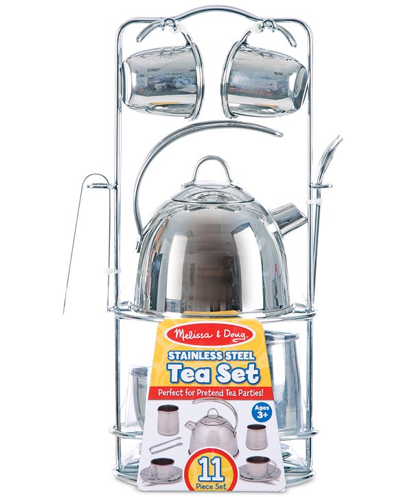 Melissa and Doug Melissa & Doug Stainless Steel Tea Set & Reviews Macy's