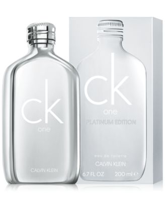 Calvin Klein CK One Platinum Edition Eau de Toilette Spray, 6.7-oz