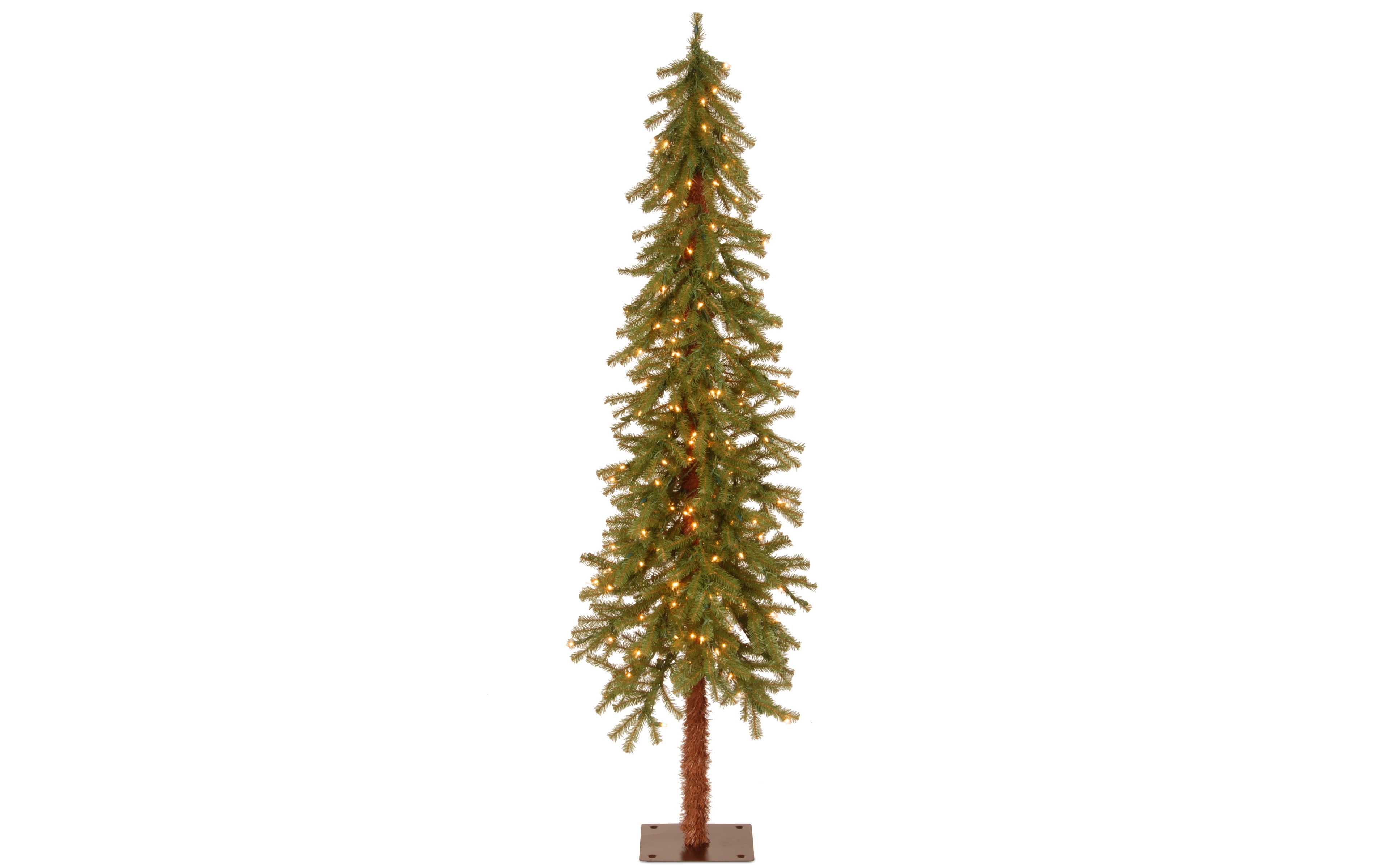 National Tree Company 6' Hickory Cedar Tree w/ 200 Clear Lights
