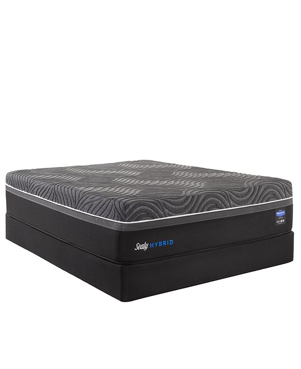 Sealy Silver Chill 14" Hybrid Plush Mattress Set Queen Split & Reviews