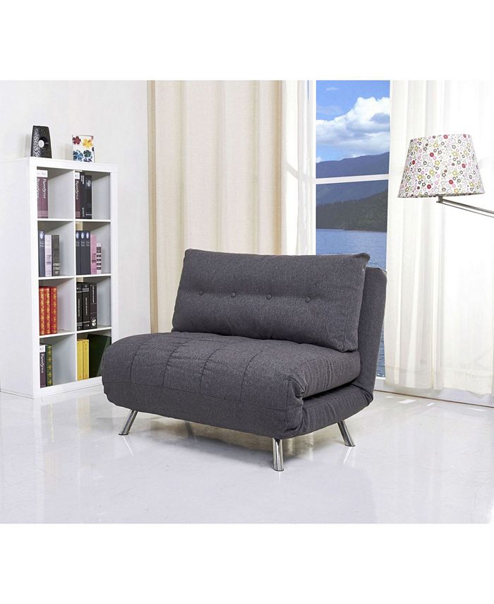 Gold sparrow top convertible loveseat