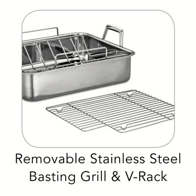 Gourmet 16.5 in Deep Roasting Pan