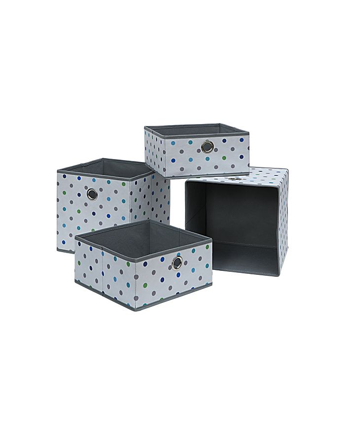 Organize it All Set of 4 Foldable Storage Cubes Macy's