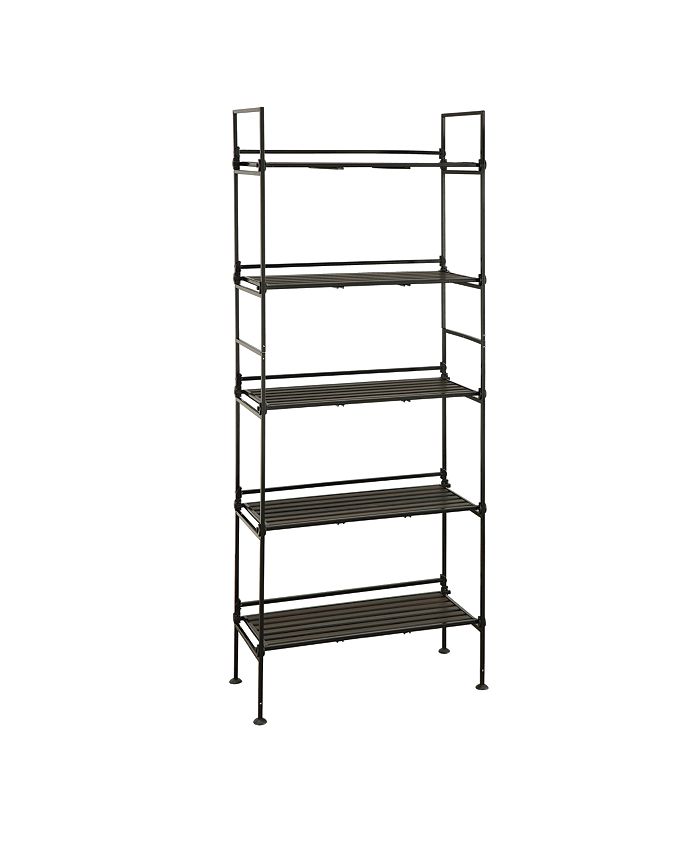 Organize it All 5 Tier Shelving Unit & Reviews Cleaning