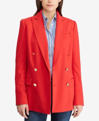 ralph lauren red blazer