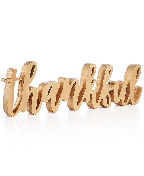 Home Essentials Thankful Sign Reviews Home Macy S