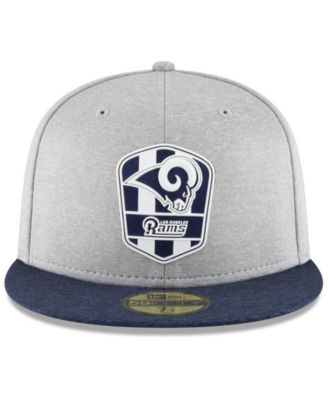 New Era Los Angeles Rams On Field Sideline Road 59FIFTY FITTED Cap - Macy's