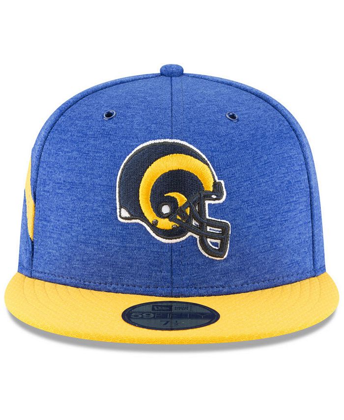 New Era Los Angeles Rams On Field Sideline Home 59FIFTY FITTED Cap - Macy's