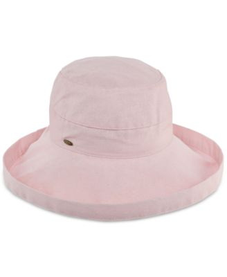 Cotton Big Brim With Inner Drawstring