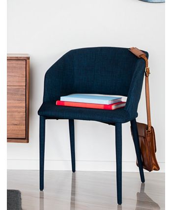 Moe's Home Collection - WILLIAM DINING CHAIR NAVY BLUE