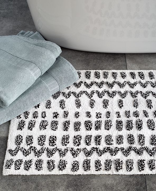 DKNY Vibe Cotton 21" x 34" Tufted Bath Rug & Reviews Bath Rugs & Bath