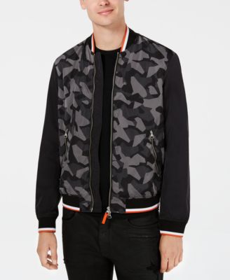 A|X Armani Exchange - Men's Camo Bomber Jacket